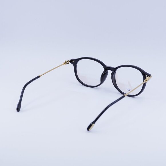 Fred FG50005F 001 Eyeglasses Black/Gold 51mm Square Frame - Picture 4 of 10